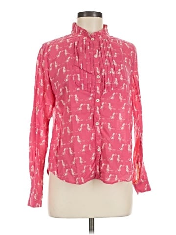 Holding Horses Long Sleeve Blouse (view 1)