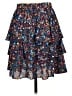 J.Crew 100% Polyester Floral Blue Casual Skirt Size 2 - photo 2
