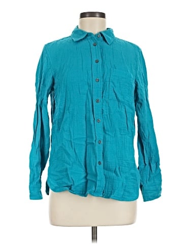 J.Crew Factory Store Long Sleeve Button-Down Shirt (view 1)