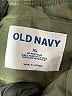 Old Navy 100% Polyester Solid Green Jacket Size XL - photo 6