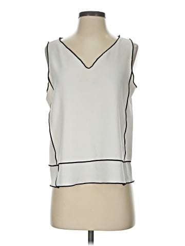 Zara Basic Sleeveless T-Shirt (view 1)