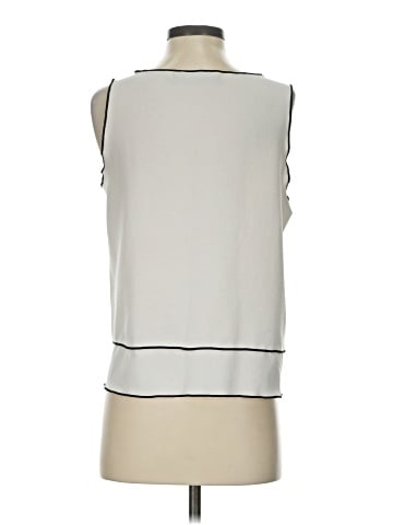 Zara Basic Sleeveless T-Shirt (view 2)