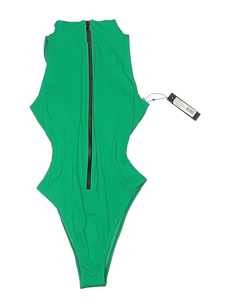 Pre-owned Ta3 One Piece Swimsuit In Green