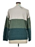 Nine Britton Color Block Green Pullover Sweater Size XL (petite) - photo 2