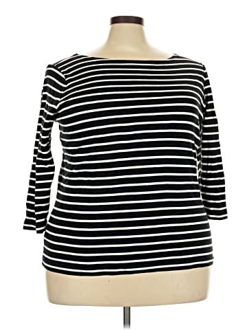 Jones New York Signature 3/4 Sleeve T-Shirt (view 1)