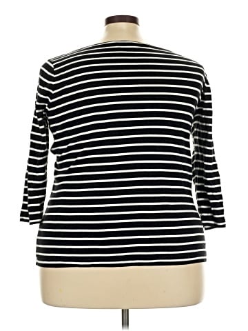 Jones New York Signature 3/4 Sleeve T-Shirt (view 2)