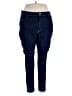 Old Navy Solid Blue Jeans Size 18L - photo 1