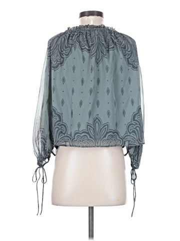Ann Taylor LOFT 3/4 Sleeve Blouse (view 2)