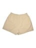 Athleta Solid Tan Khaki Shorts Size L - photo 2