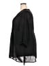 Lands' End 100% Polyester Black 3/4 Sleeve Blouse Size 3X - photo 5