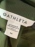 Athleta Solid Green Track Pants Size 14 - photo 7