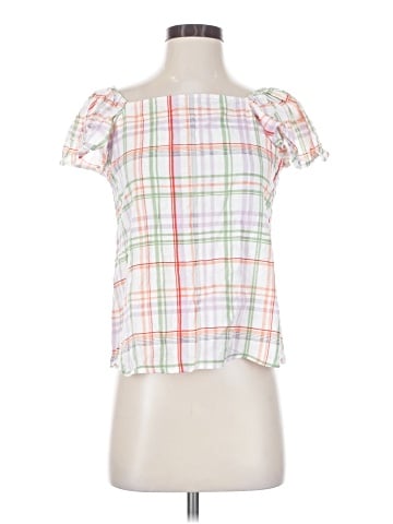 Ann Taylor Factory Short Sleeve Blouse (view 1)