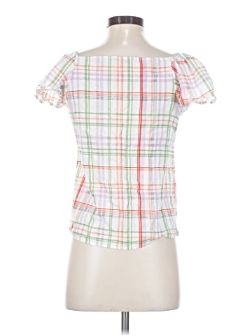 Ann Taylor Factory Short Sleeve Blouse (view 2)