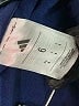 Adidas 100% Recycled Polyester Blue Track Jacket Size 6 - photo 3