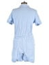 Ann Taylor LOFT Outlet Solid Blue Romper Size L - photo 2