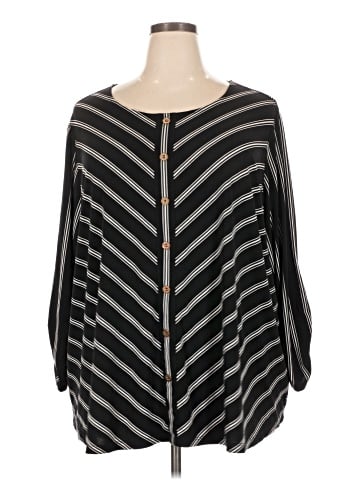 Susan Graver Long Sleeve Blouse (view 1)