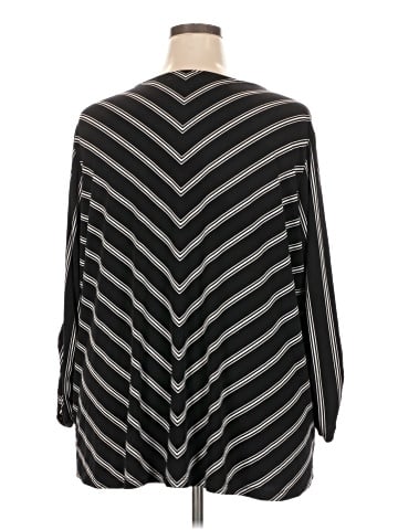 Susan Graver Long Sleeve Blouse (view 2)