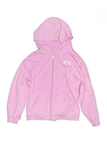 Roxy Girl Zip Up Hoodie (view 1)