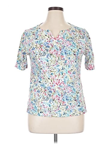 Croft & Barrow Short Sleeve Blouse (view 1)
