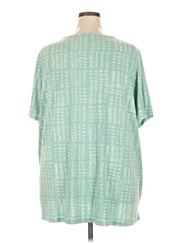 Isaac Mizrahi LIVE! Short Sleeve Blouse (view 2)