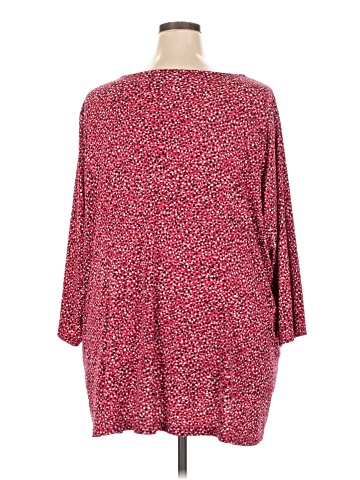Susan Graver 3/4 Sleeve Top (view 2)