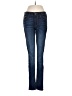 Express Hearts Blue Jeans Size 4 - photo 1