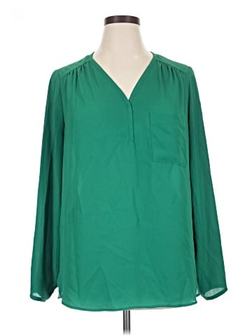 Pleione Long Sleeve Blouse (view 1)