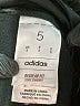 Adidas 100% Polyester Black Track Jacket Size 5 - photo 3