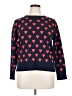 Croft & Barrow Hearts Blue Pullover Sweater Size XL (petite) - photo 1