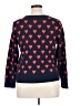 Croft & Barrow Hearts Blue Pullover Sweater Size XL (petite) - photo 2