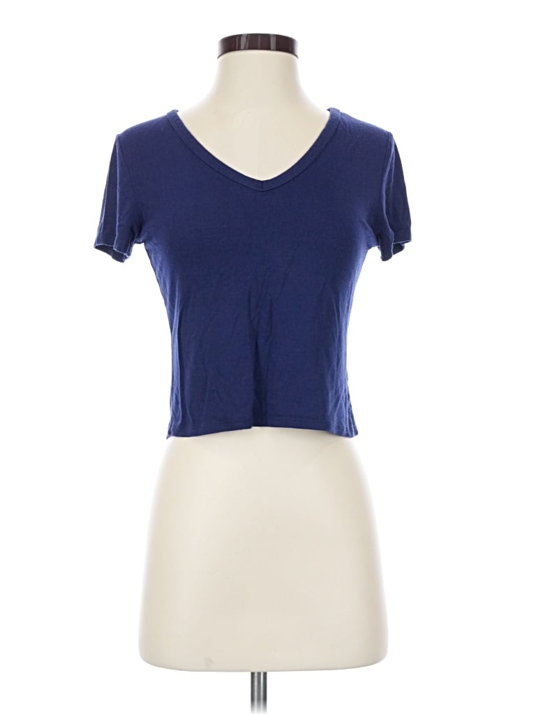 Pre-owned Olivia Rae Short Sleeve T-shirt In Blue