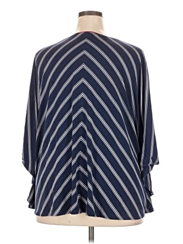 Susan Graver 3/4 Sleeve Blouse (view 2)