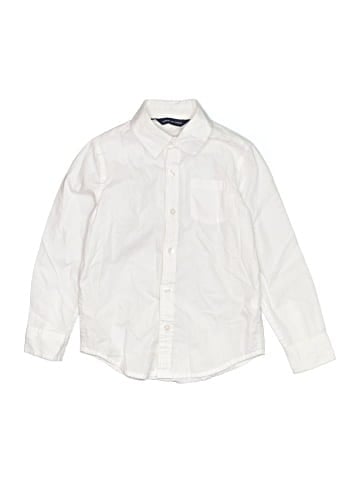 Janie and Jack Long Sleeve Button-Down Shirt (view 1)