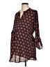 Full Moon Maternity 100% Polyester Black Kimono Size L - photo 1