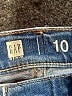 Gap Hearts Blue Jeans Size 10 - photo 3