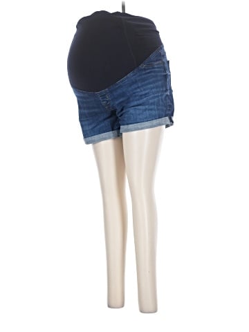 Isabel Maternity Denim Shorts (view 1)