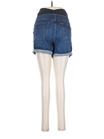 Isabel Maternity Denim Shorts (view 2)