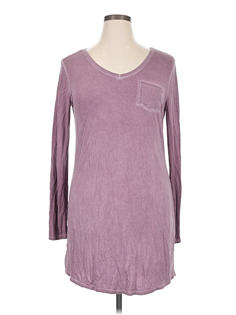 Pre-owned No Comment Casual Dress In Purple