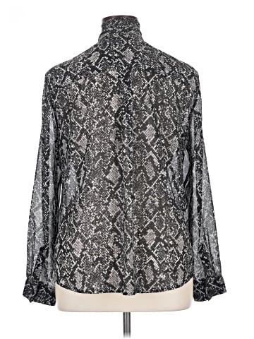 MICHAEL Michael Kors Long Sleeve Blouse (view 2)