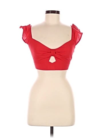 BCBGeneration Short Sleeve Top (view 1)