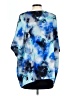 Sympli 100% Polyester Blue 3/4 Sleeve Blouse Size 10 - photo 2