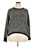 Xhilaration Tweed Black Pullover Sweater Size XXL - photo 1