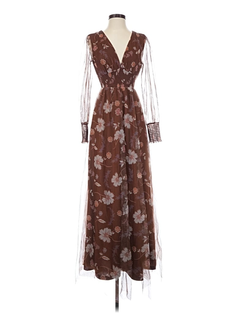 Pre-owned Baltic Born Cocktail Dress In Brown