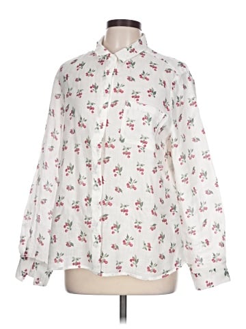 Garnet Hill Long Sleeve Blouse (view 1)