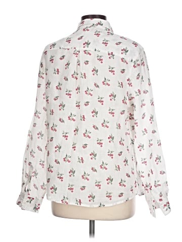 Garnet Hill Long Sleeve Blouse (view 2)