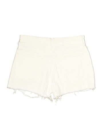 Madewell Relaxed Denim Shorts in Tile White (view 2)