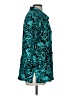 Ali Miles 100% Polyester Paisley Teal Coat Size M - photo 4