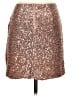 GB Metallic Silver Casual Skirt Size S - photo 2