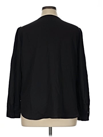 Jones New York Signature Long Sleeve Blouse (view 2)