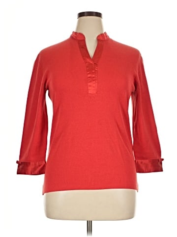 Shanghai Tang 3/4 Sleeve Top (view 1)